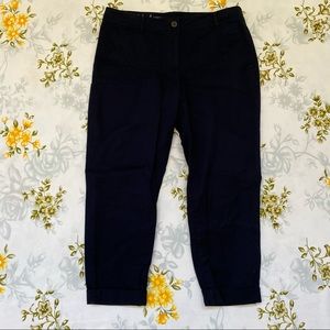 Talbots Navy Size 8P The Weekend Chino